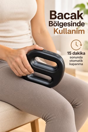Bel Kemeri ile Kullanılan Isıtmalı Titreşimli Masaj Aleti