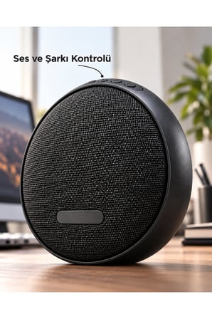 Tuş Kontrollü Bluetooth Hoparlör Dahili Batarya ve Çoklu Müzik Oynatma Seçenekleri