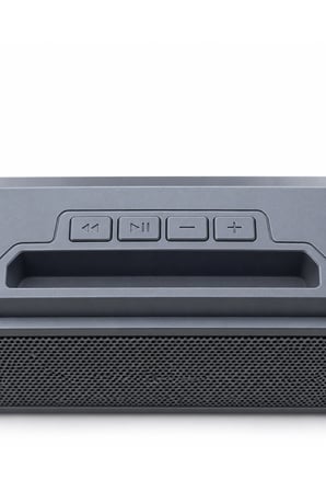 Köşeleri Eğimli Bar Tipi Tasarıma Sahip Şarj Edilebilir Masaüstü Bluetooth Hoparlör