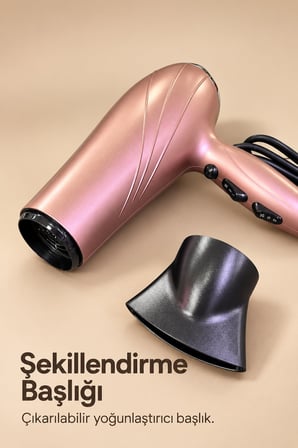 Asma Halkalı Kablolu Saç Kurutma Makinesi