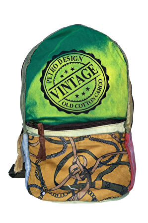 Kaliteli Tek Bölmeli Vintage Disayn Sırt Gezi Çantası Zermatt Bag 5122