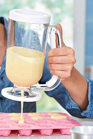 Hyd Hamur Dağıtıcı Porsiyonlayıcı Krep Pankek Makinası