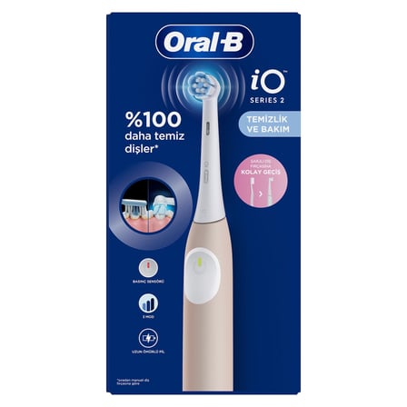 Oral-B iO 2 Şarjlı Diş Fırçası - Pembe
