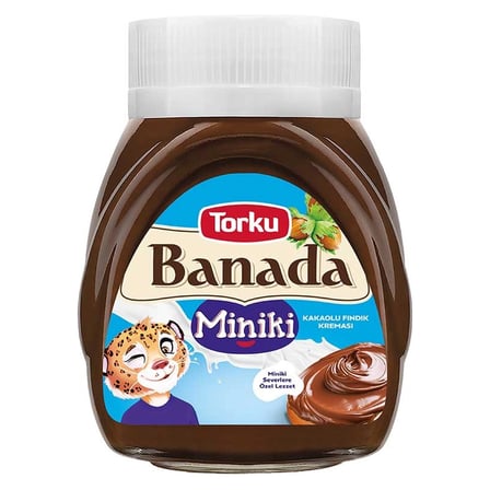 2 Adet Torku Banada Miniki Kakaolu Fındık Kreması 875 G
