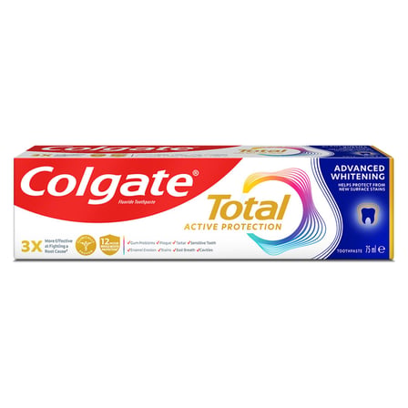 5 Adet Colgate Total Gelişmiş Beyazlik Diş Macunu 75 Ml
