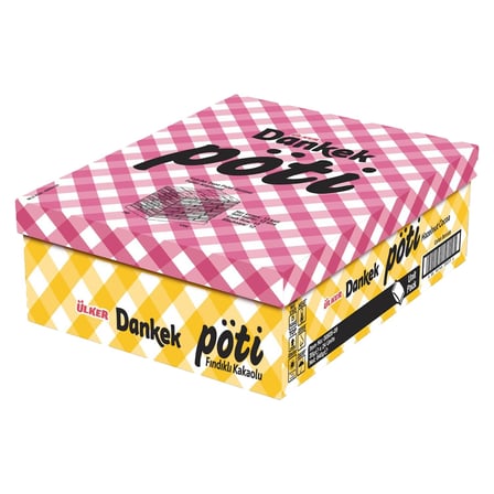 2 Adet Ülker Dankek Pöti Fındıklı Kakaolu 24*35 g