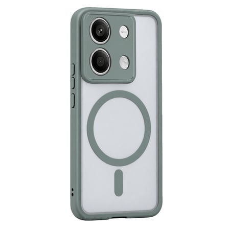 Xiaomi Redmi Note 13 5G Loji Magsafe Kapak - Gri