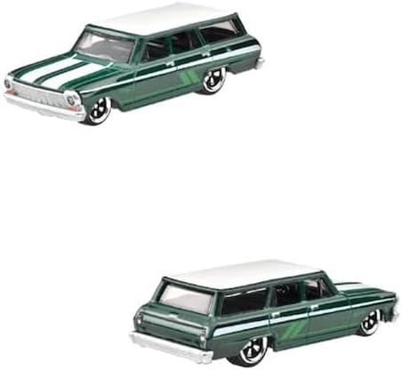 Hot Wagons Arabalar HWR56-HRR89 01/05 '64 Chevy Nova Wagon