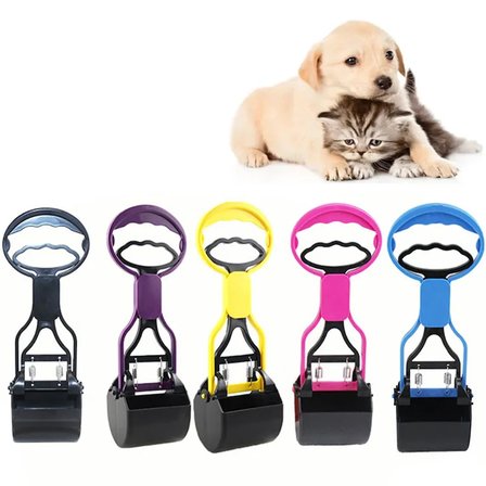 Pratik Köpek Dışkı Toplama Aparatı - Evcil Hayvan Küreği, Hijyenik ve Kolay Kullanım
