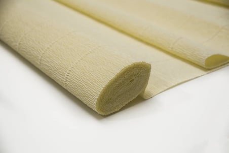 Rocopaper İtalyan Krapon Kağıdı – Gramafon Kağıdından Küçük Büyük Süs Çiçek Yapımı – Kağıttan Doğum Günü Duvar Süsleme - Evde Kolay Üretim Kağıt Yapay Renkli Çiçek Buketi - 50x250 cm