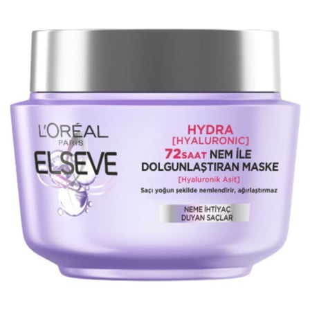 4 Adet Elseve Hyaluronic Nem İle Dolgunlaştıran Saç Maskesi 150 Ml