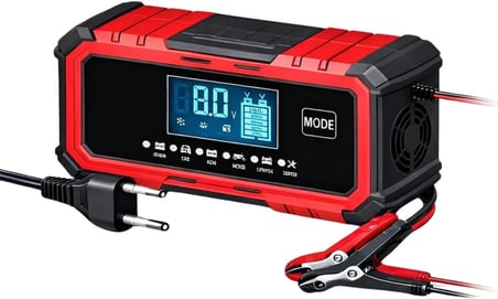 Auhma AOC22 Akü Şarj ve Onarım Cihazı - 12V 15A-24V 8A Otomatik Seçim Dijital Ekran