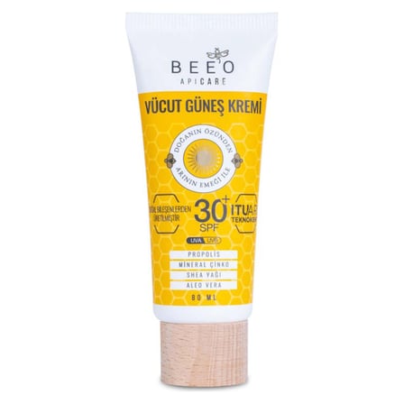 5 Adet Beeo Apicare Propolisli Vücut Güneş Kremi 80 Ml