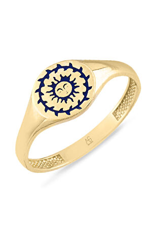 Altın Güneş Yüzük