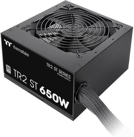THERMALTAKE Power Supply TR2 ST APFC 12cm 80 PLUS 650W Güç Kaynağı, PS-TRS-0650NNSAWE-T