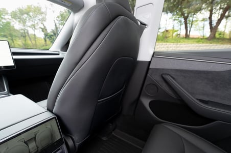 (2'Lİ SET) Tesla Model 3 Y Koltuk Arkası Koruyucu, Tesla Koltuk Koruma Kılıfı