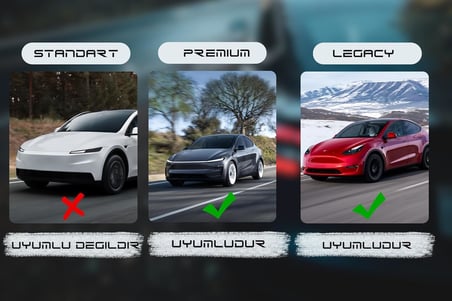 (2'Lİ SET) Tesla Model 3 Y Koltuk Arkası Koruyucu, Tesla Koltuk Koruma Kılıfı