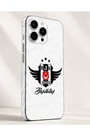 Kara Kartal Beyaz Mermer — Tüm Telefonlara Uyumlu Kaplama | Sipariş Sonrası Marka ve Modelinizi İletiniz