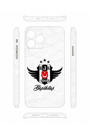 Kara Kartal Beyaz Mermer — Tüm Telefonlara Uyumlu Kaplama | Sipariş Sonrası Marka ve Modelinizi İletiniz