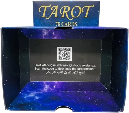 Tarot Kart Seti 78 Kartlı sadece Kart,