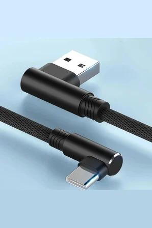 3 Metre Type-C Şarj Kablosu 3M 3 Amper Hızlı USB - TYPE C