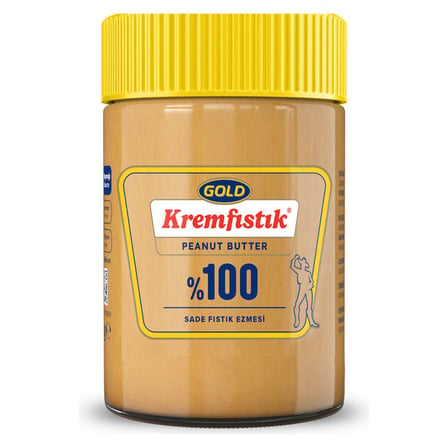 2 Adet Gold Kremfıstık %100 Fıstık Ezmesı 340 G