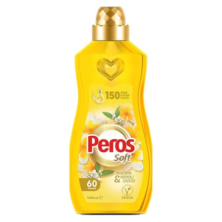 4 Adet Peros Yasemin & Neroli Çiçeği Konsantre Yumuşatıcı 1440 ml