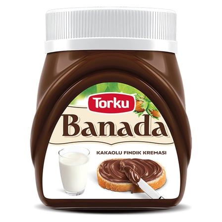 4 Adet Torku Banada Kakaolu Fındık Kreması 400 G