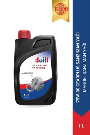 GEARMAX 75W-90 1 Litre Tam Sentetik GL-4 / GL-5 Manuel Şanzıman Yağı (Üretim Yılı: 2026)