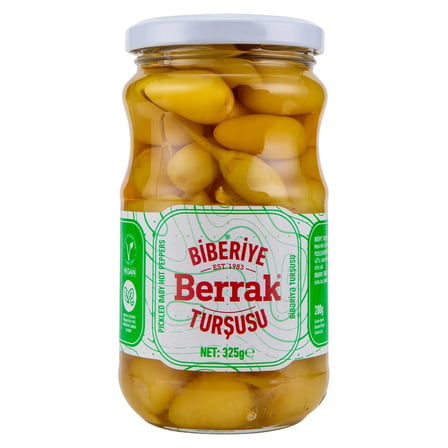 5 Adet Berrak Biberiye Turşusu