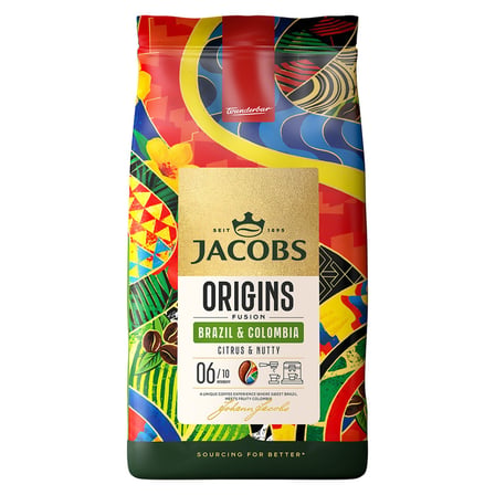 3 Adet Jacobs Origins Brazil & Colombia Citrus & Nutty 1 Kg