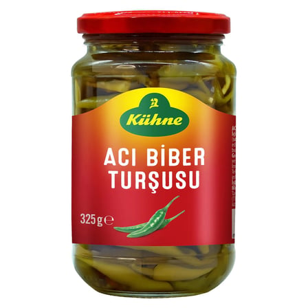 4 Adet Kühne Acı Biber Turşusu 325 g
