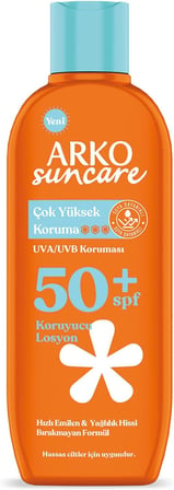 Güneş Bakım Sütü, Spf50+, 200 Mililitre
