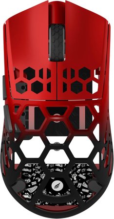 HM620 8K Hz 30000 DPI Tri-Mode Kablosuz/Bluetooth Siyah Kırmızı Gaming Mouse