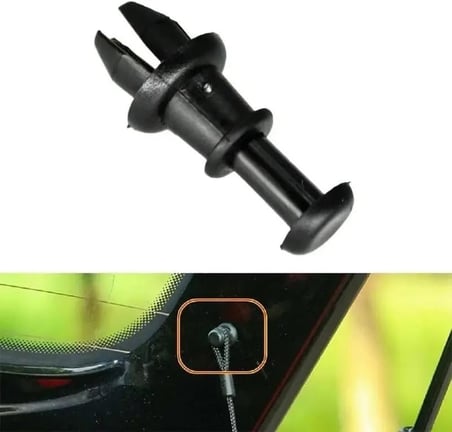 Parça Deponuz Audi, Volkswagen, Seat, Skoda İle Uyumlu Bagaj Panzot Askı Pimi, Pandizot Askı Pimi, Klipsi 1M6867574A, 1M6867574, 1M6 867 574