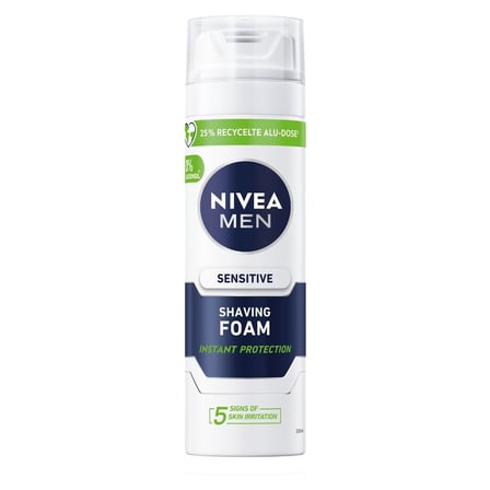 4 Adet NIVEA MEN Erkek Hassas Ciltlere Özel Tıraş Köpüğü 200 Ml