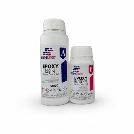 Stonemix Süper Şeffaf Epoksi Reçine 750 gr