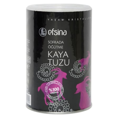 4 Adet Efsina Kaya Tuzu Sofrada Öğütme 500 G