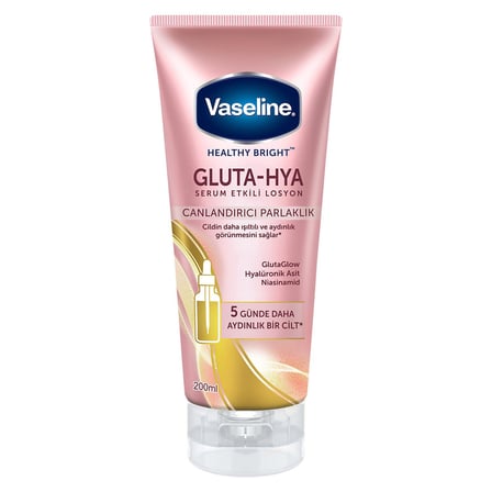 5 Adet Vaseline Gluta-Hya Canlandırıcı Parlaklık 200 Ml