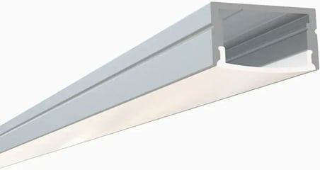 LED Profil Kanal Sıva üstü 18x11mm alüminyum 1mt. aydınlatma dekoratif şerit kanalı armatür linear ışık kare kasa