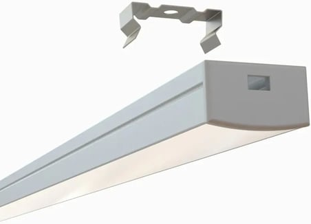 LED Profil Kanal Sıva üstü 18x11mm alüminyum 1mt. aydınlatma dekoratif şerit kanalı armatür linear ışık kare kasa
