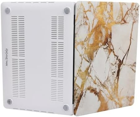 Macbook Pro Kılıf 13inç Marble A1278 (Eski Ethernetli Model 2008-2012) ile Uyumlu Marble 03