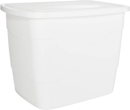 50801 Pratik Kapaklı Çöp Kovası, Beyaz