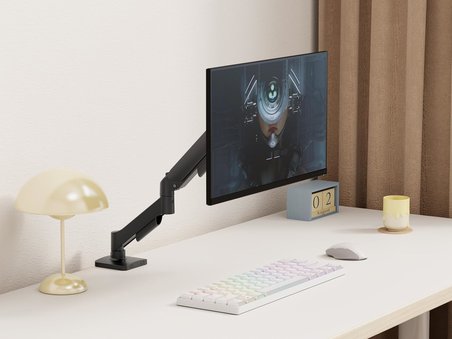 Monitör Tutucu 17" - 32" Ekranlar için 9kg Taşıyabilir, LCD LED Amortisörlü VESA Monitör Tutucu
