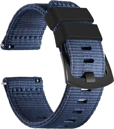 Huawei Watch Gt Gt2 Gt3 Gt4 Gt5 Pro 46mm-Xiaomi Watch 5 Active-lite Uyumlu 22mm Nato Perlon Kumaş Saat Kordonu Kayışı NT1