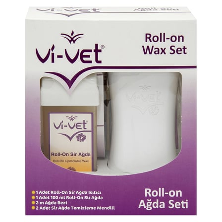 4 Adet Vi-Vet Rolon Isıtıcı Set Tekli