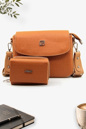 Taba 1002 Yeni Sezon Kolon Askili 4 Bolmeli Kadin Omuz Cantasi 21x16cm 4062