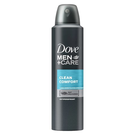 5 Adet Dove Erkek Sprey Deodorant Clean Comfort
