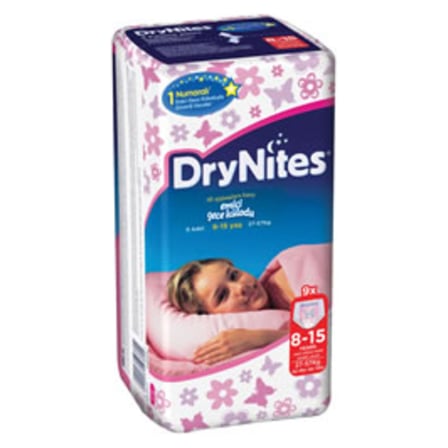 5 Adet Huggies Drynites Gece Külodu Kız 8 - 15 Yaş 9'Lu