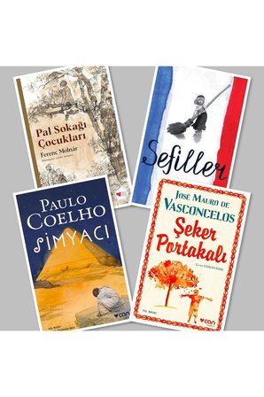 Pal Sokağı Çocukları - Sefiller - Simyacı - Şeker Portakalı , Mangala Oyun Seti Hediyeli
